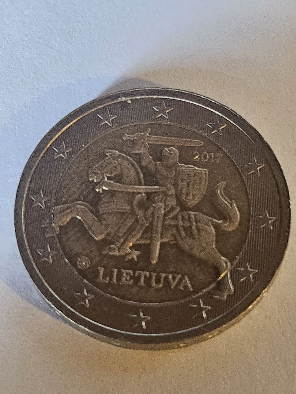 Tutti le monete: Moneta 2 Euro Lituania 2015 Vytis – Usato da Meierskappel venduto da Zootli_com 1
