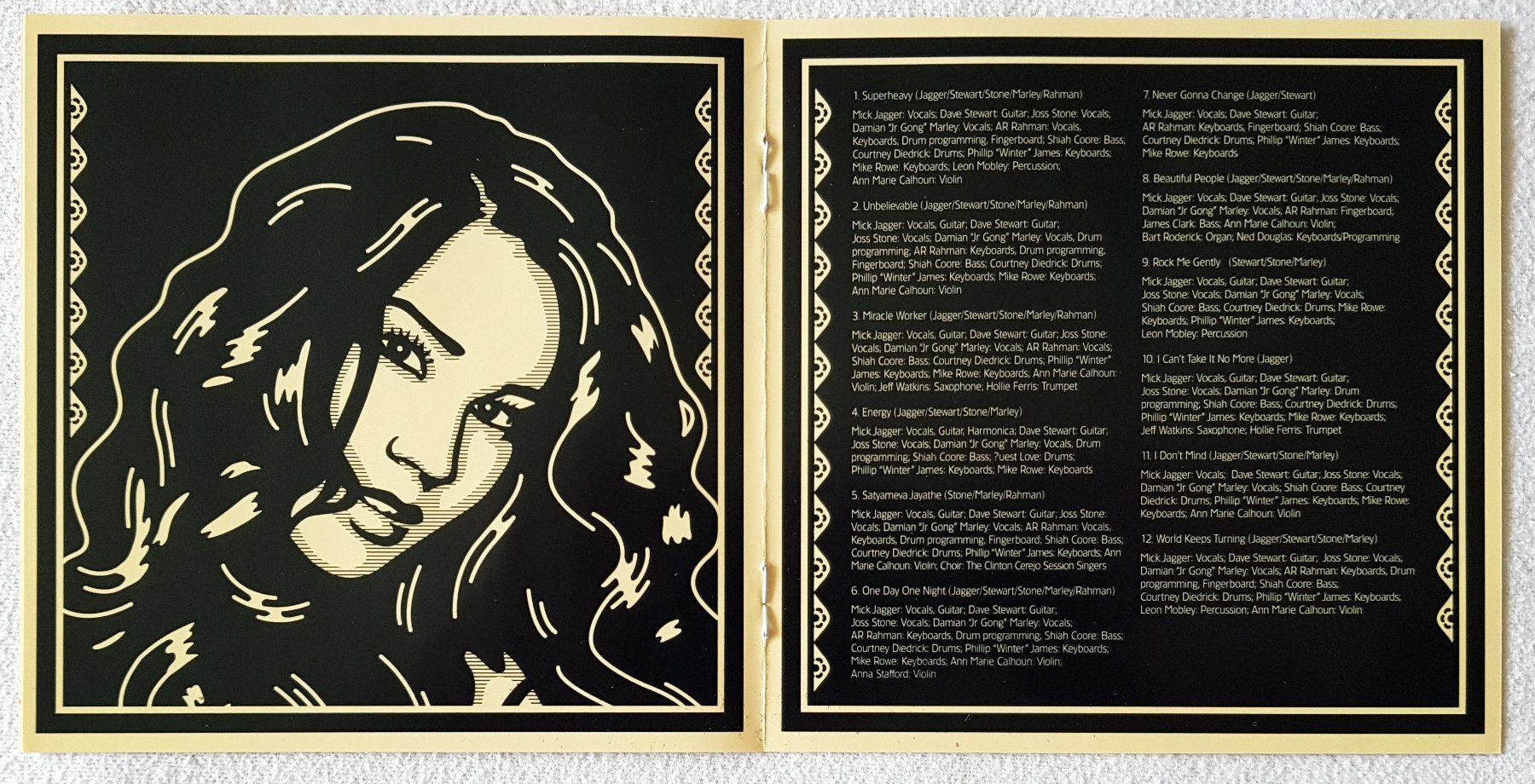 CD: SuperHeavy - SuperHeavy - 2011 - Digipak - Deluxe Version – Usato da Uster venduto da Zardodel 8