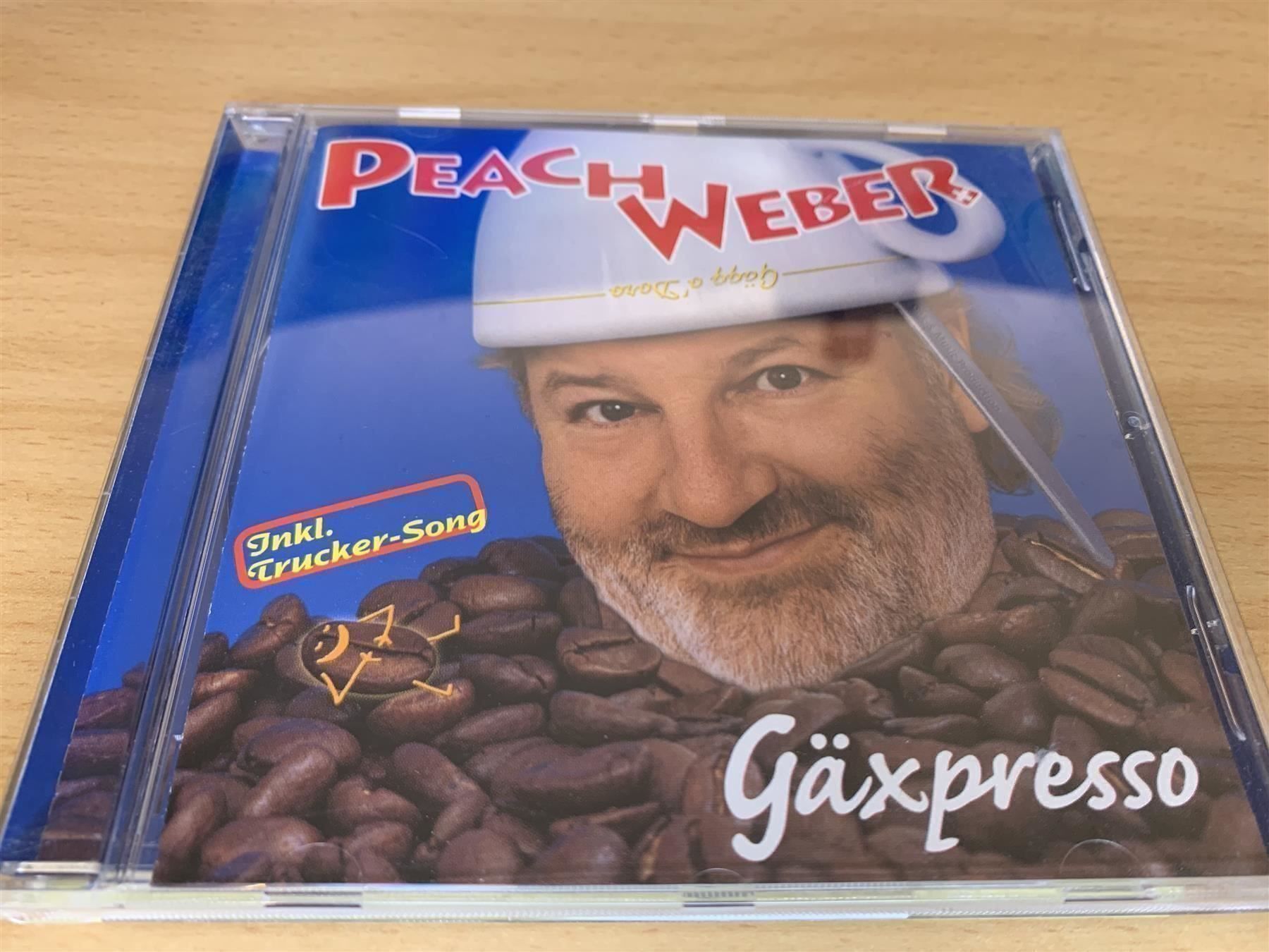 CD: Peach Weber – Gäxpresso – Usato da Rikon im Tösstal venduto da Alpenmutz
