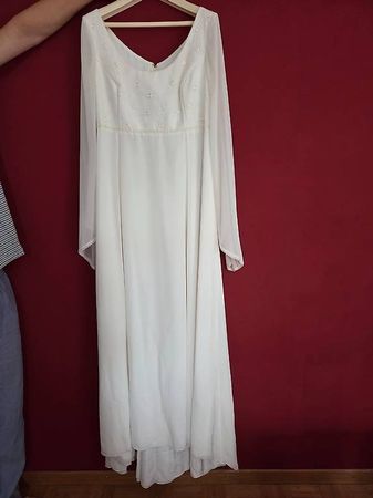 Hochzeitskleid creme 