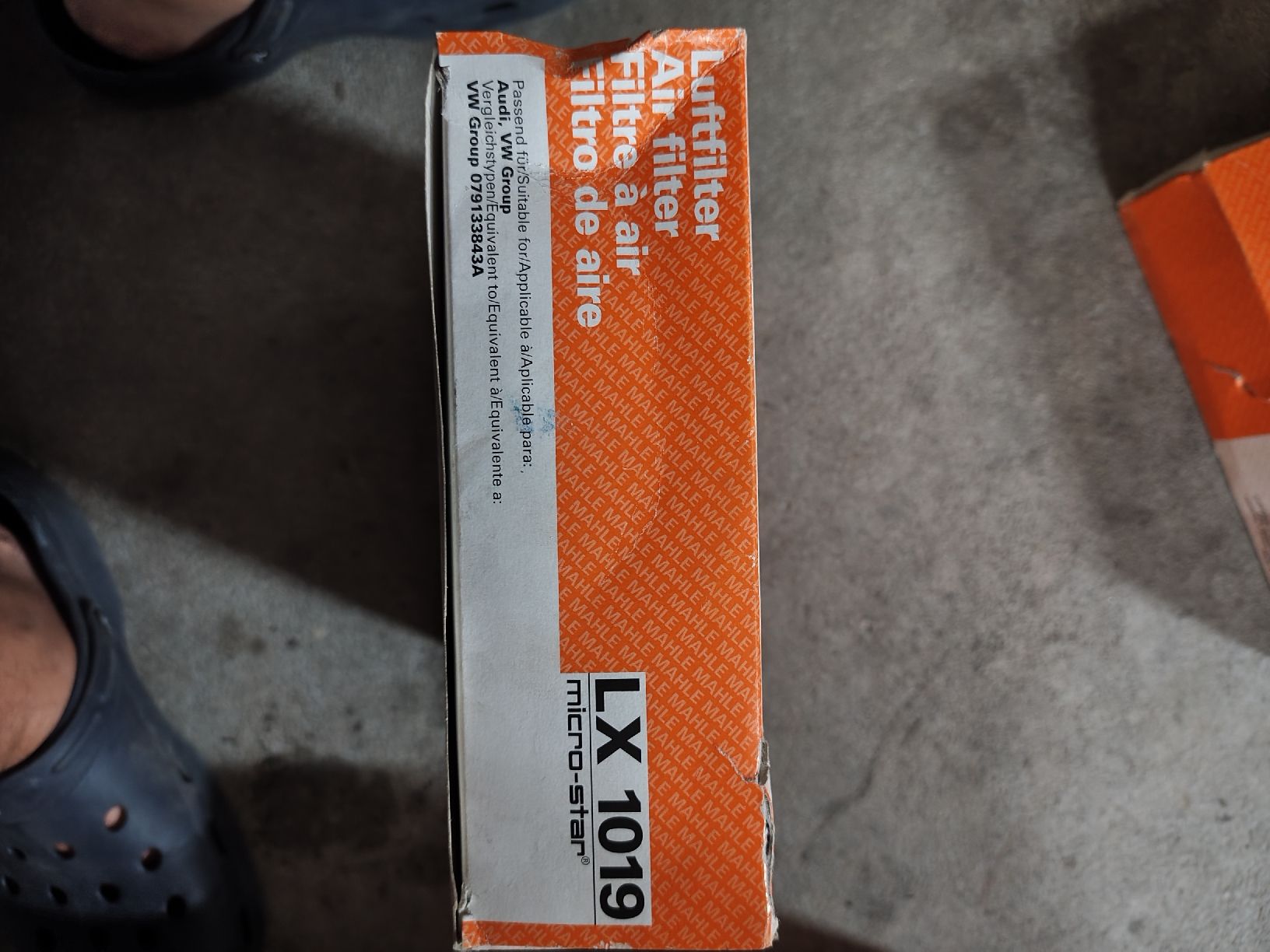 Audi Tutti pezzi di ricambio auto: Luftfilter LX 1019 von Mahle neu Audi S4/RS4 – Nuovo (secondo la descrizione) da Rebstein venduto da andi322 1
