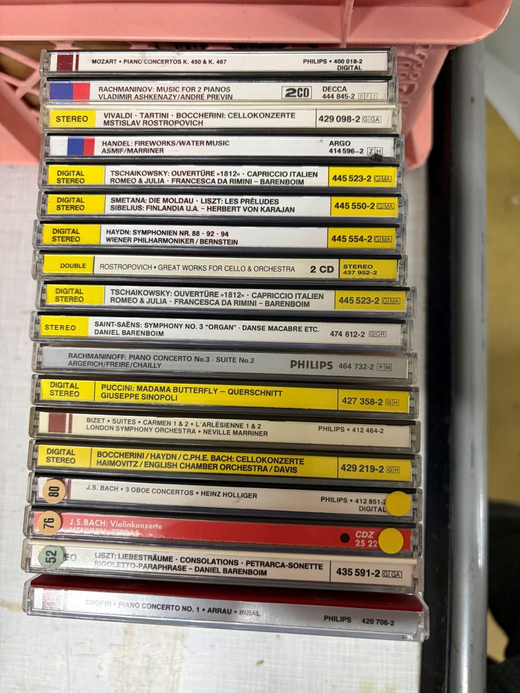 CD: CD Sammlung Klassik 18 Stück – Usato da Basel venduto da andipfandi