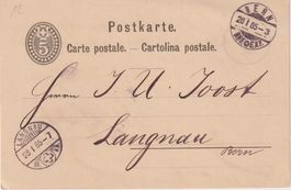 Postkarte "Wappenschild 5",BERN+++