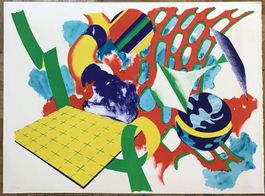 KÜNSTLER  ? LITHOGRAPHIE SIGNIERT NUMMERIERT