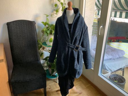 Magnifique manteau pure laine original ANTONELLO SERO, t. M