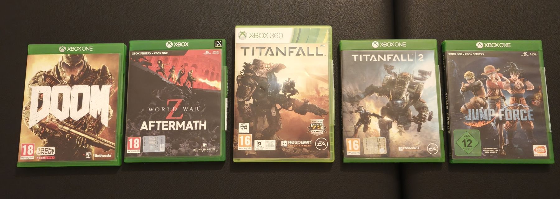 Jeux: Diversi giochi Xbox – D'occasion à Cugnasco par Taz25