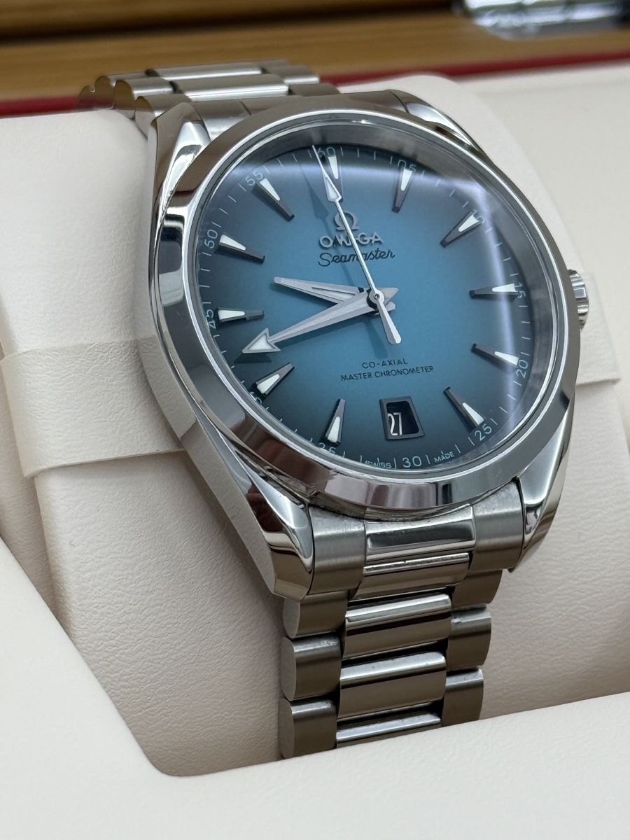 Omega Orologi: Omega Seamaster Aqua Terra Blue – Usato da Zürich venduto da watchdealer-24 2
