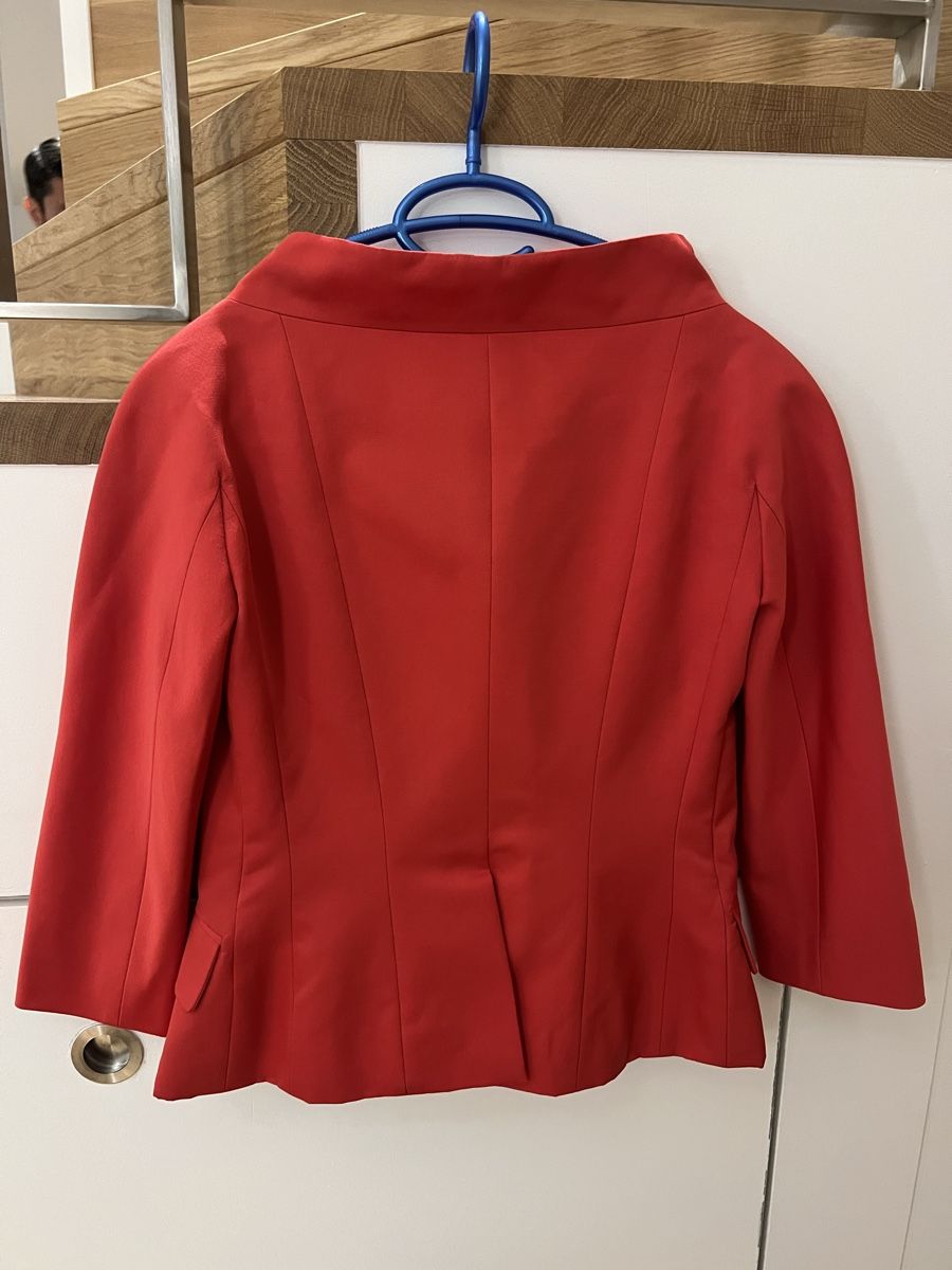 Dior Giacche: Veste rouge Christian Dior, taille 38 – Usato da Lutry venduto da roxypoxy 2