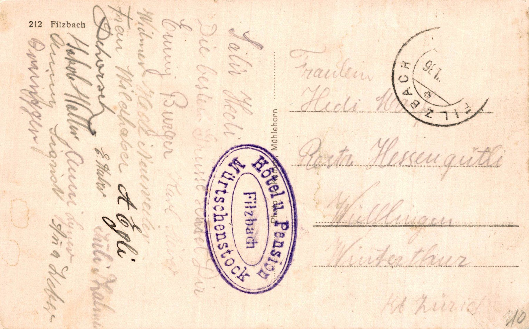 Cartes postales: Filzbach – D'occasion à Bronschhofen par Astore 1