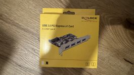 Delock USB 3.0 PCI Express Karte 4x USB Type-A