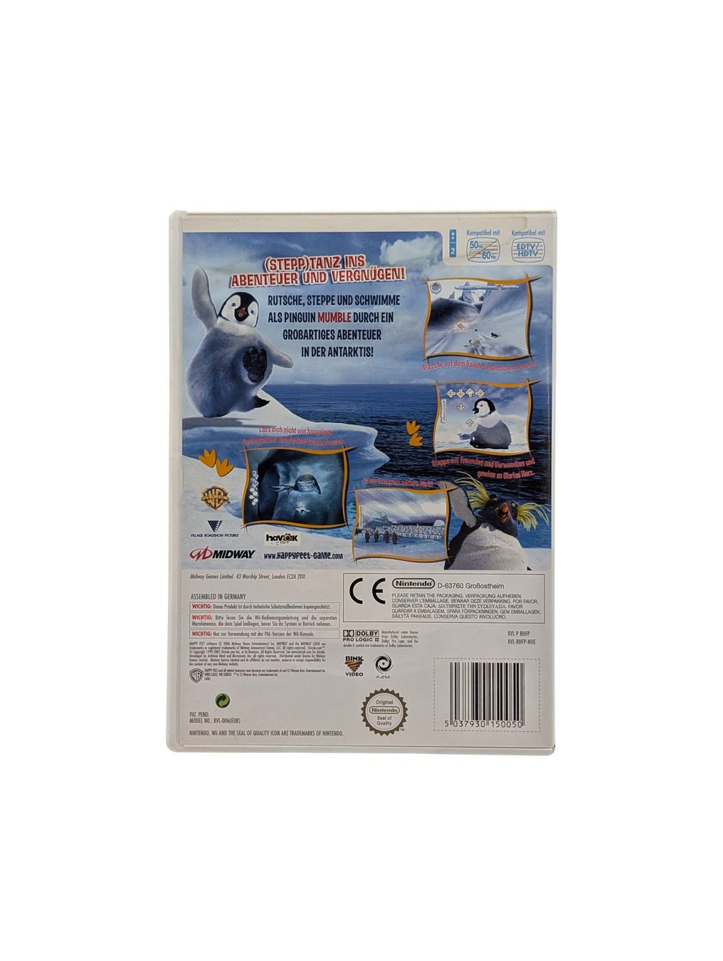 Nintendo Giochi: Happy Feet Nintendo Wii – Usato da Domat/Ems venduto da IsseldorsShop 1