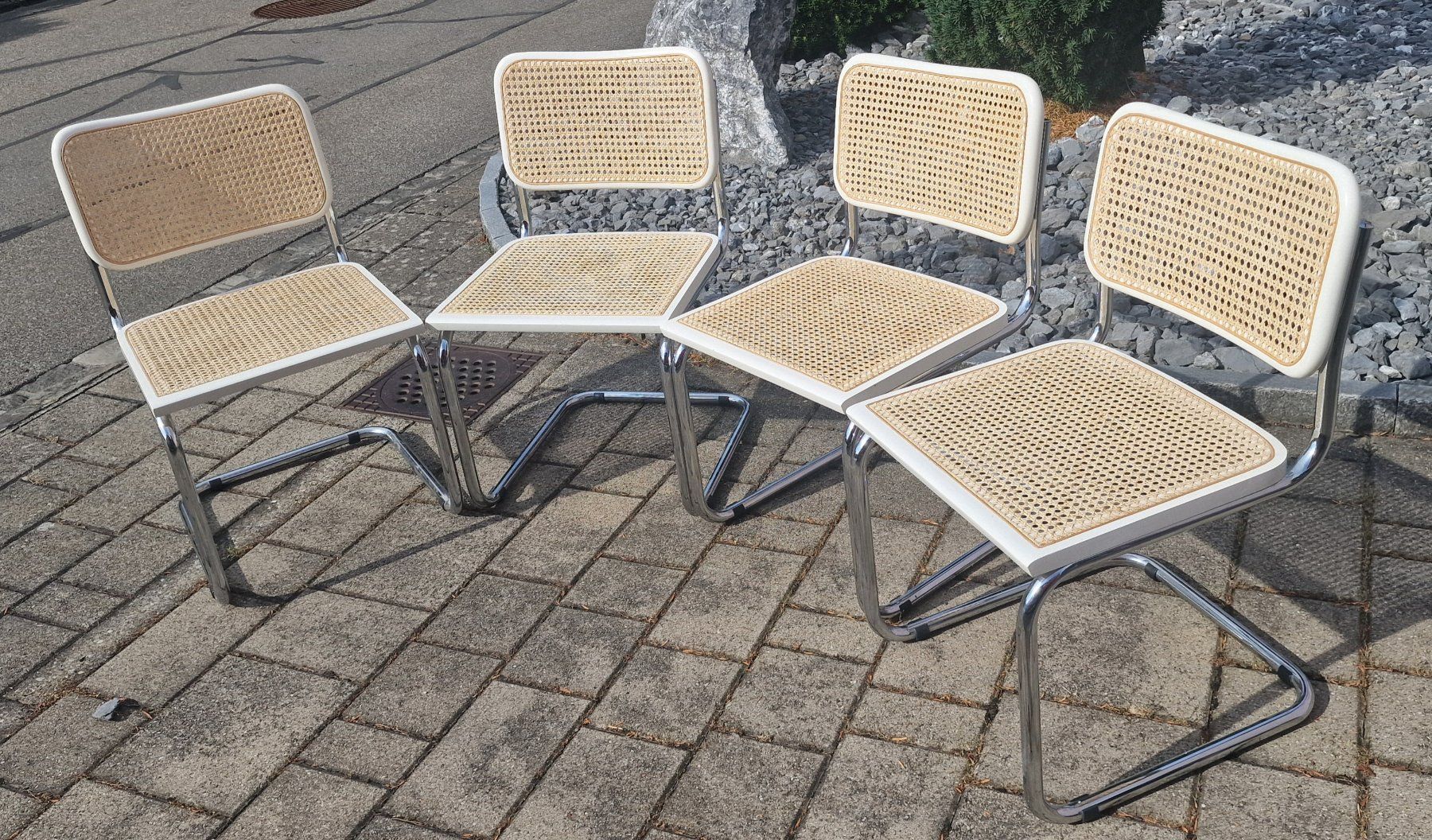 Sedie: Vintage 4 stk freischwinger stühle – Usato da dietikon venduto da Deva64