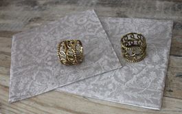 Vintage Serviettenringe