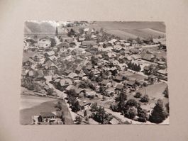 Karte Zäziwil BE Bern Flugaufnahme 1955