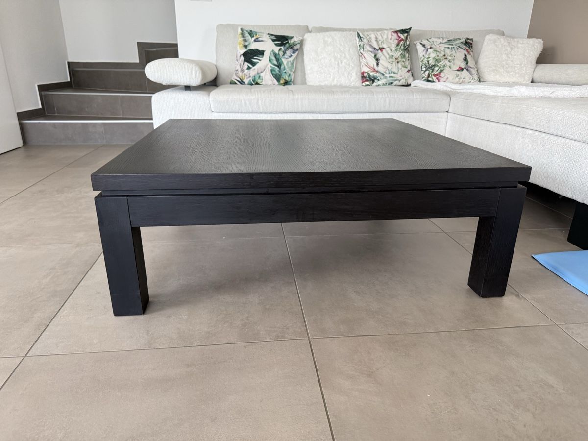 Tavoli: Table basse carrée noire bois (45) – Usato da Vex venduto da PhilCornerCH 8