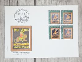 CL11 Enveloppe + Timbre Suisse 1981
