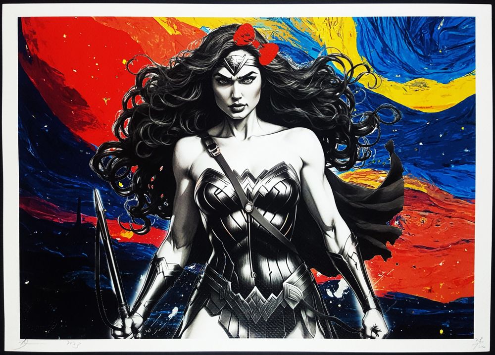 Death NYC Pop Art Druck 