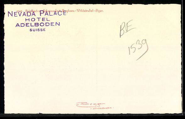 Cartoline postali: Adelboden, Schwimmbad mit Sprungturm und – Usato da Berlin venduto da bartko-reher 1