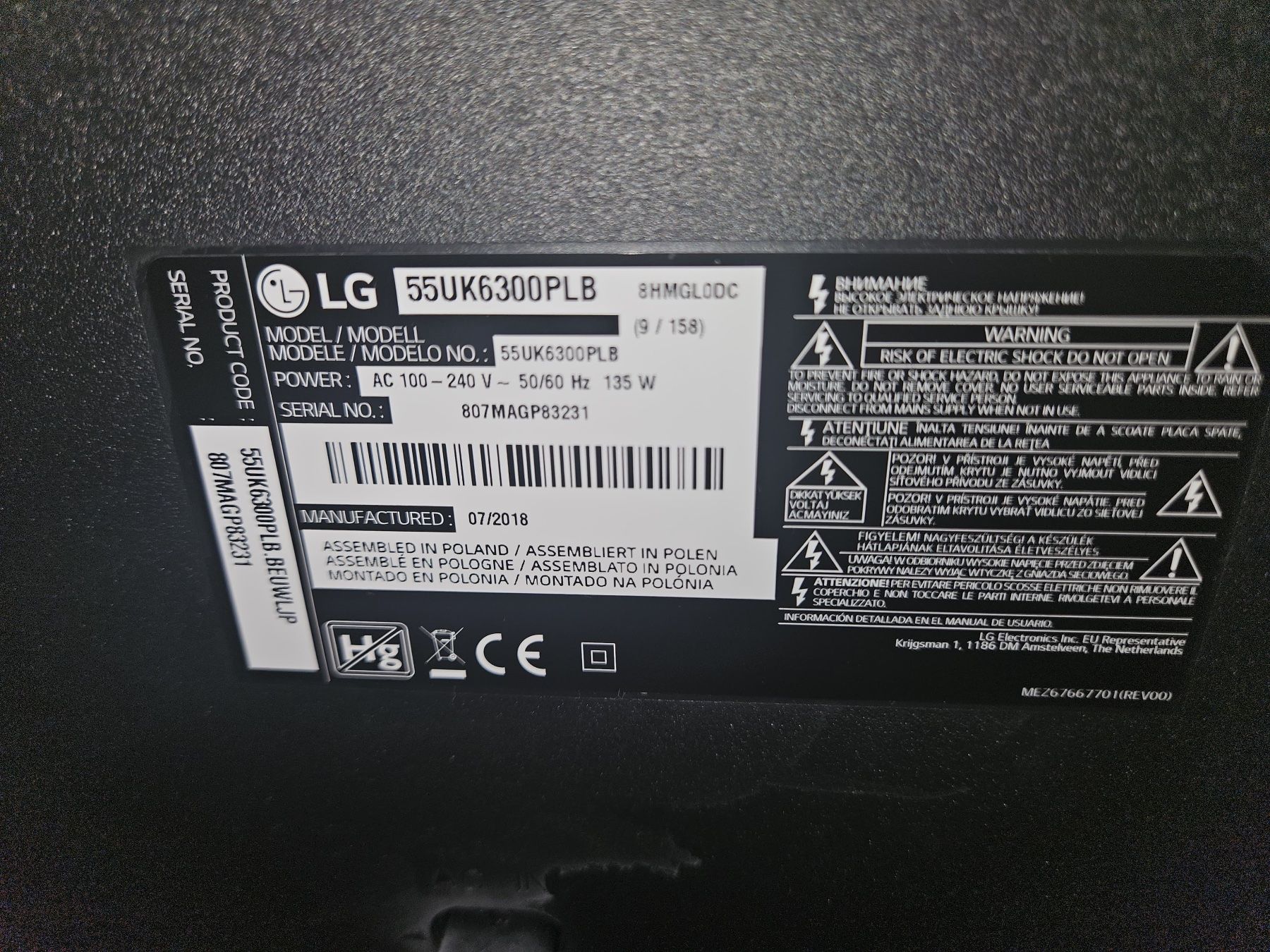 LG Televisori: LG TV 55” – Usato da Zürich venduto da lar_6mkg 3