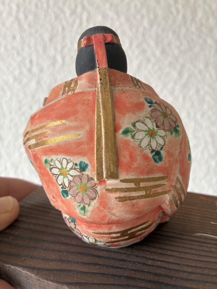 Statuette: Japon antique puppet noh dance – Usato da St-Aubin-Sauges venduto da asianart 6