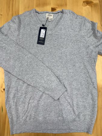 Hakro Pullover Gr. XL, Grau, Neu mit Etikett, Winter