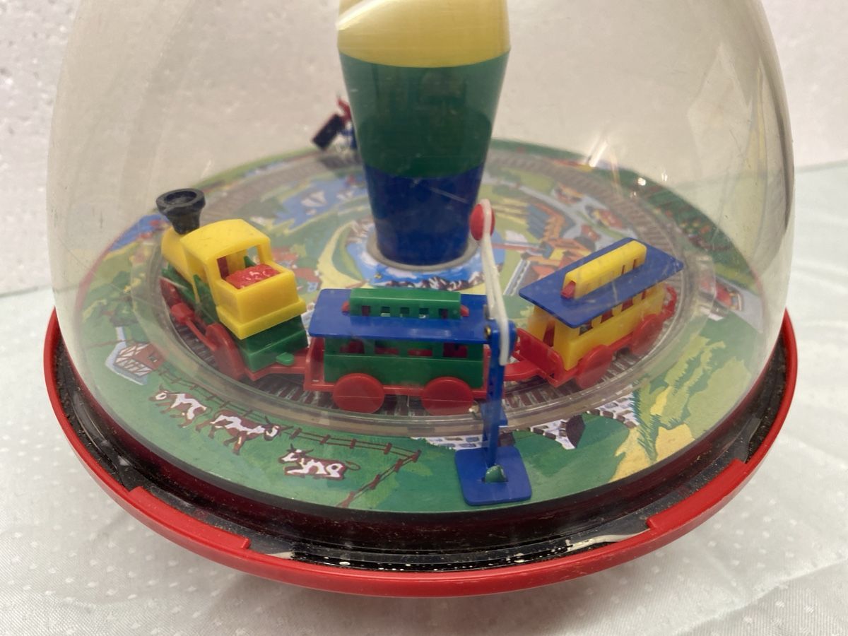 Spielzeuge: Nostalgische Kreisel mit Eisenbahn - ein Muss für Kinder – Gebraucht aus sursee von trilli-tralli 3