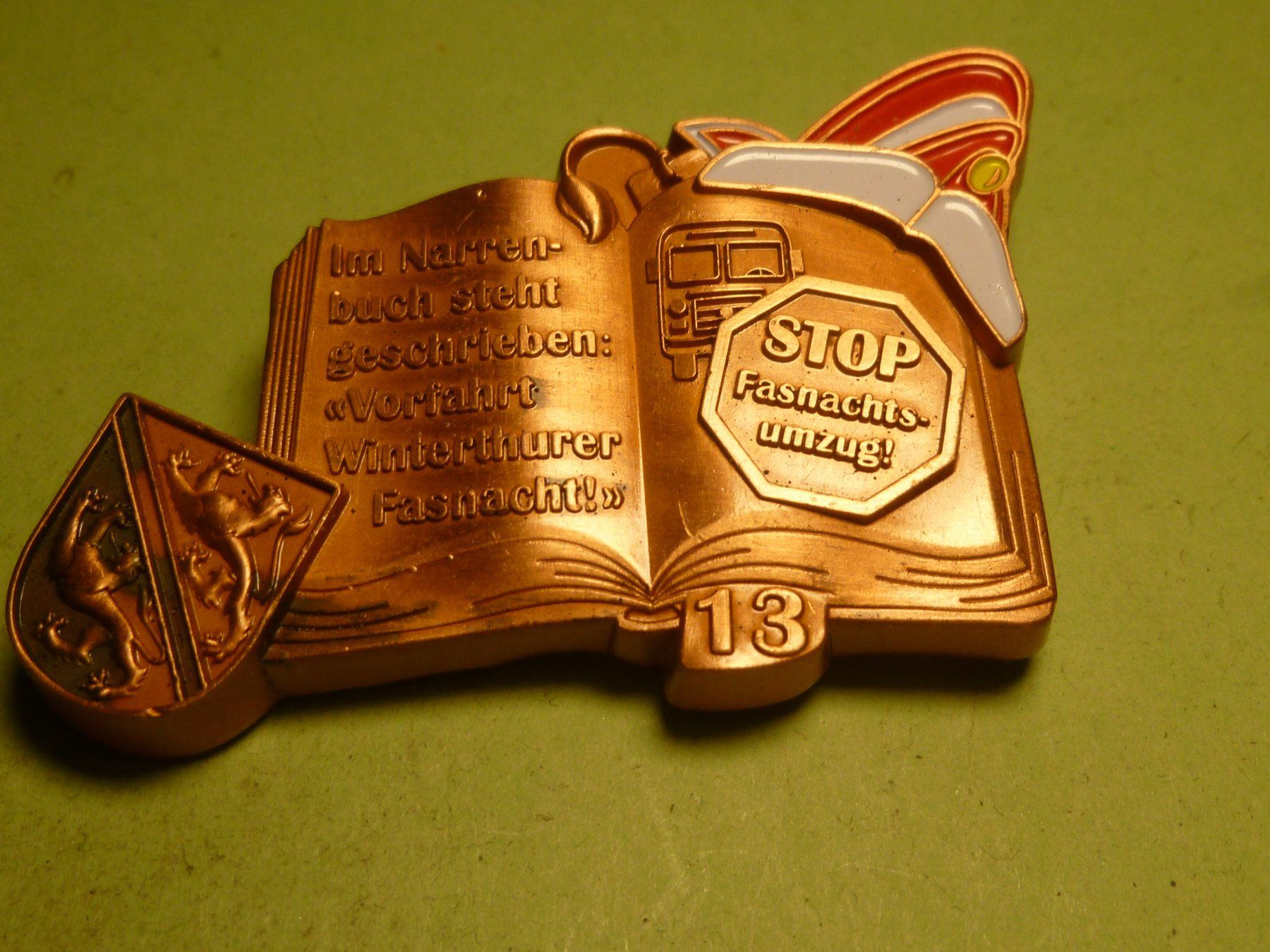 Placchette & Badge: WINTERTHUR 2013 BRONZE – Usato da Ried (Muotathal) venduto da Mandarin02