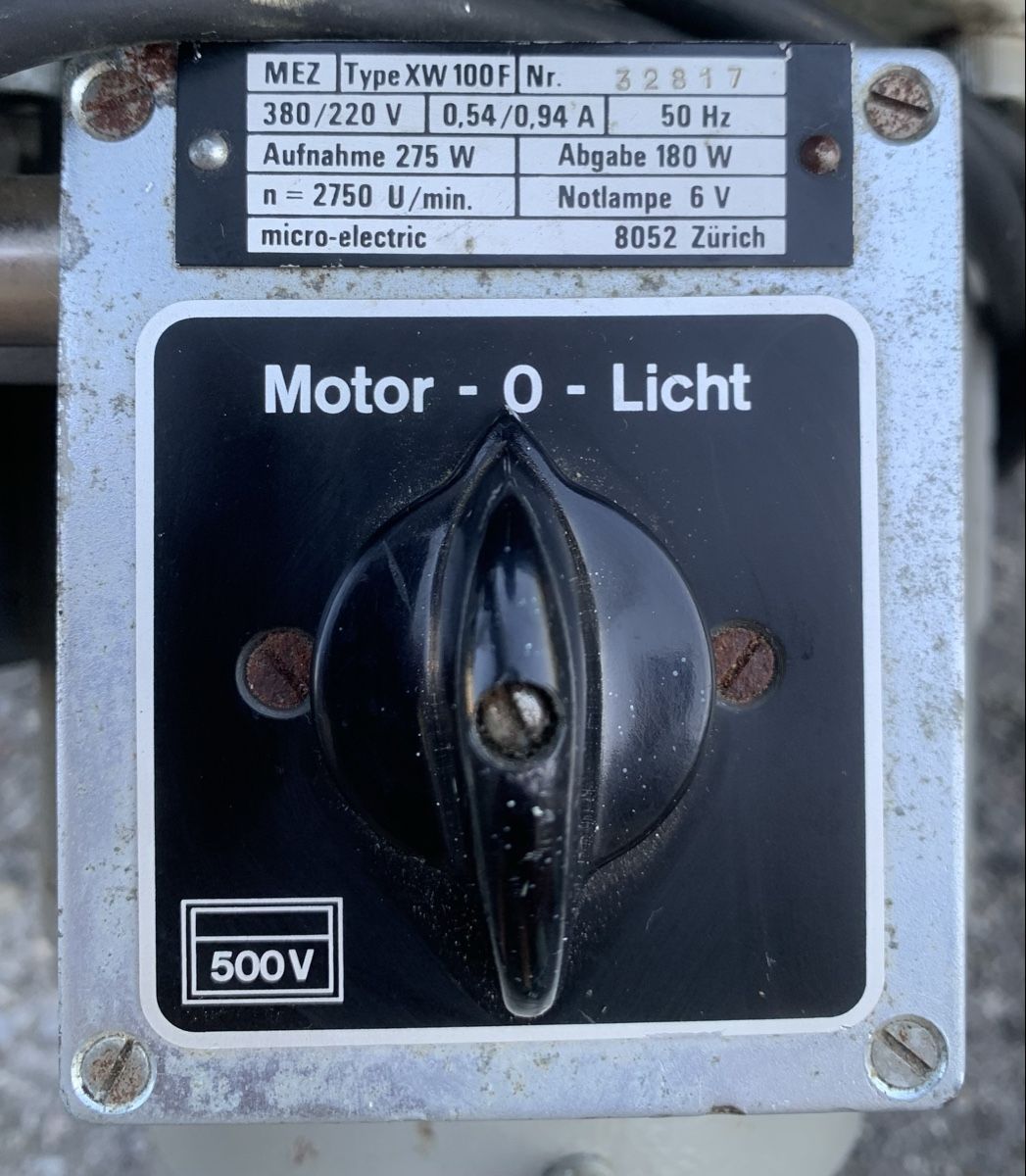 Ventilatori: Ventilator aus ASU der CH Armee – Usato da Goldingen venduto da Bergler012 9