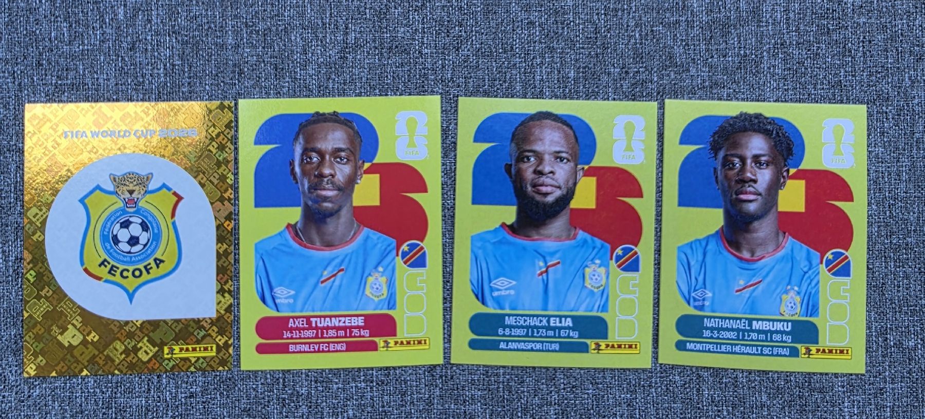 Panini Sammelbilder & Trading cards: Panini Sticker FIFA World Cup 2026 COD 1 4 15 20 – Neu (gemäss Beschreibung) aus Muhen von Snowman78