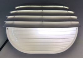 Wandleuchte Prisma oval weiss 9W 230V occ.