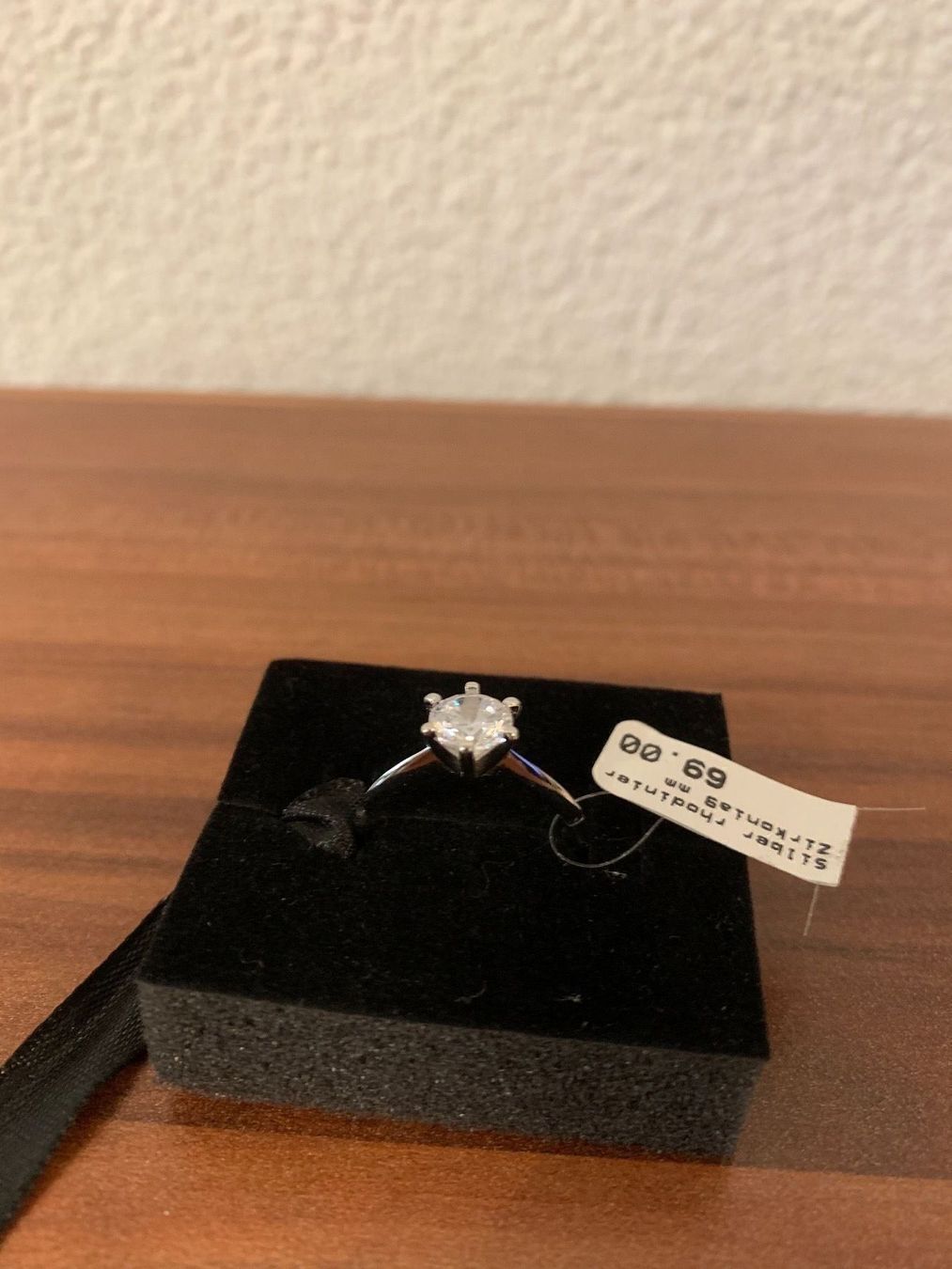 Anelli: Magnifique bague argent – Nuovo e nell'imballaggio originale da Biel/Bienne venduto da maimun2