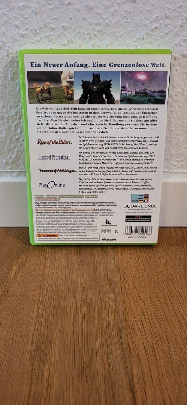 Microsoft Giochi: Xbox 360 - Final Fantasy 11 Online Addon – Usato da Münsingen venduto da Heroism2010 1