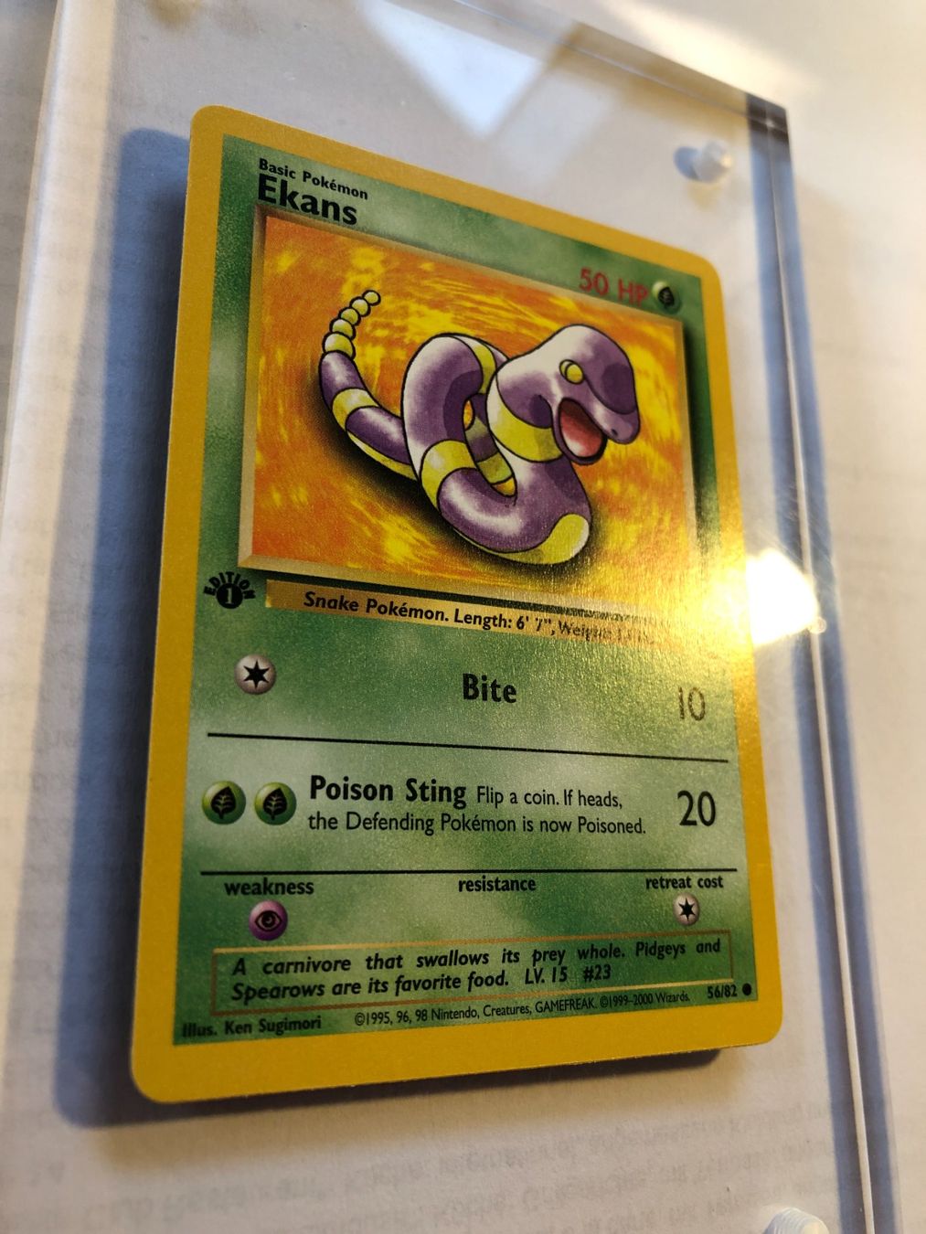 Cartes à collectionner: Ekans 1st Team Rocket - MINT - ab 1.- – D'occasion à Giubiasco par dan_pr8b 1