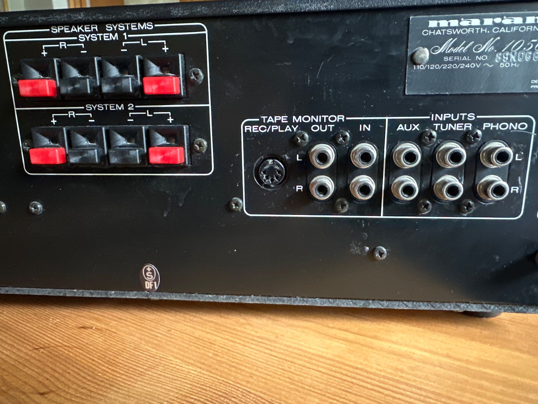 Marantz Amplificatori: Marantz Model 1050 Stereo Verstärker gebraucht – Usato da Elm venduto da kri_5q2c 2
