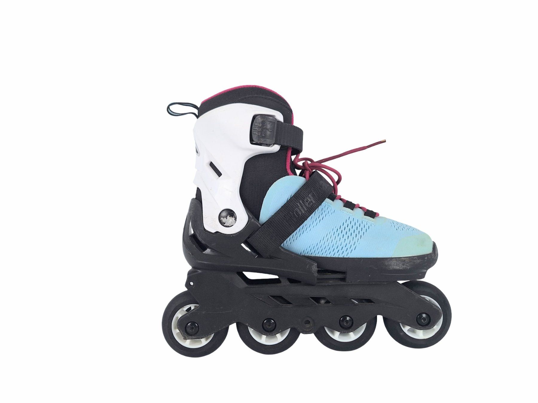Pattini in linea & Pattini a rotelle: ROLLERBLADE MAXX Kids Grösse 33.0-36.5 Hellblau / Lila – Nuovo (secondo la descrizione) da Breitenbach venduto da Restwert_Breitenbach 6
