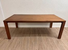 Team 7 Magnum Ausziehtisch Nussbaum Glas