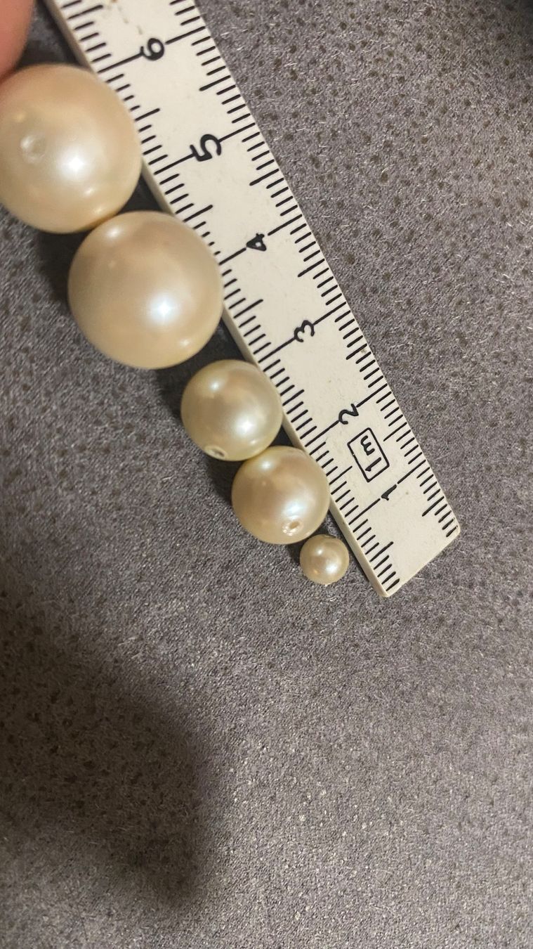 Perlen (unechte): Perlen Schmuck Bastelperlen Perlenmix – Gebraucht aus Zürich von Timi80 7