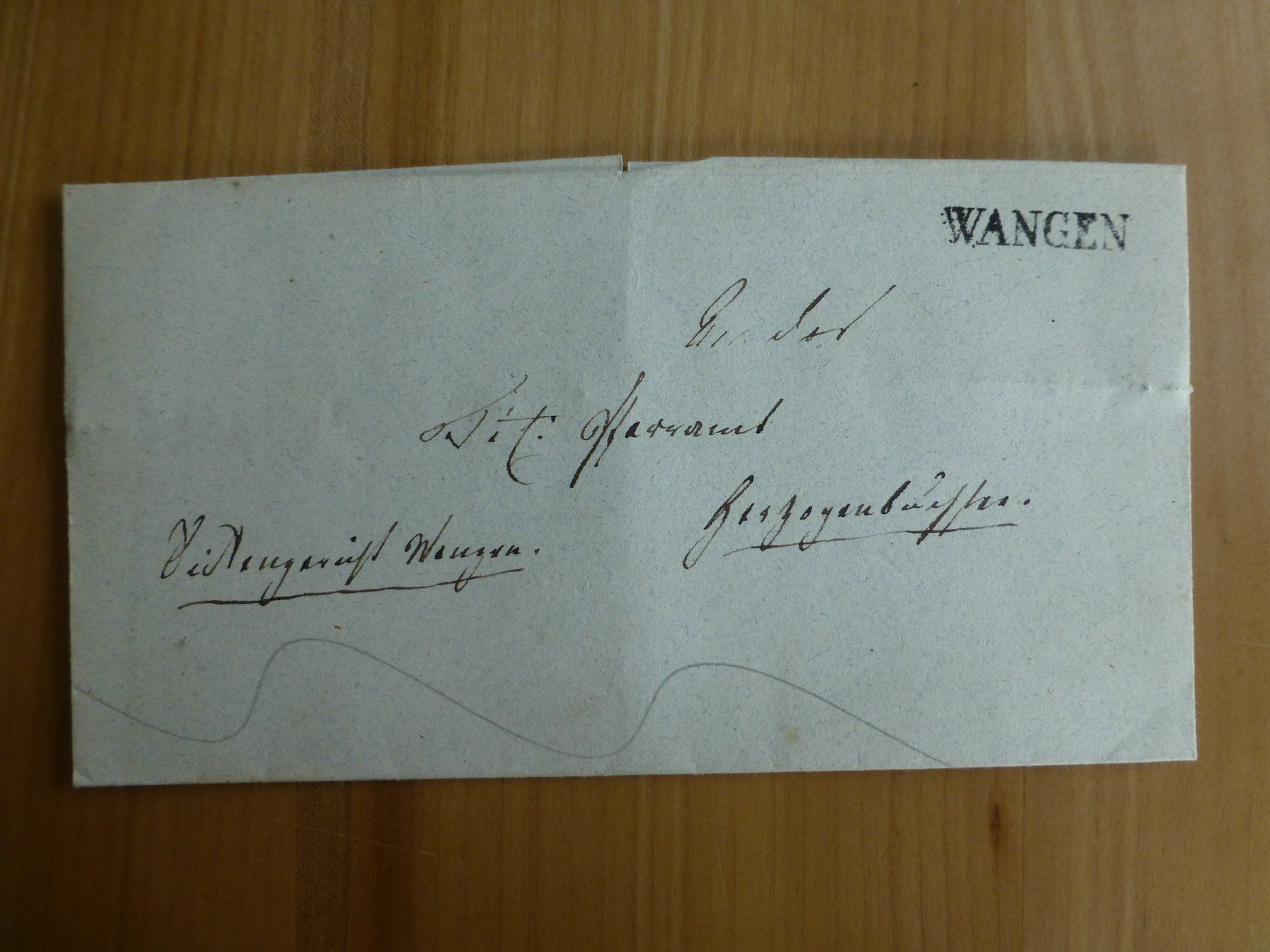 Documenti: Wangen 30. 9. Monat 1840 nach Herzogenbuchsee – Usato da Bettlach venduto da 1saurer