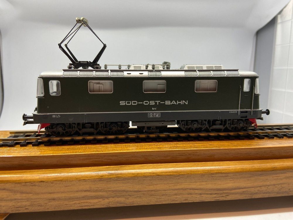 Locomotive électrique Re 446 015, "SÜDOSTBAHN" SOB - HOBBYTRAIN H28406