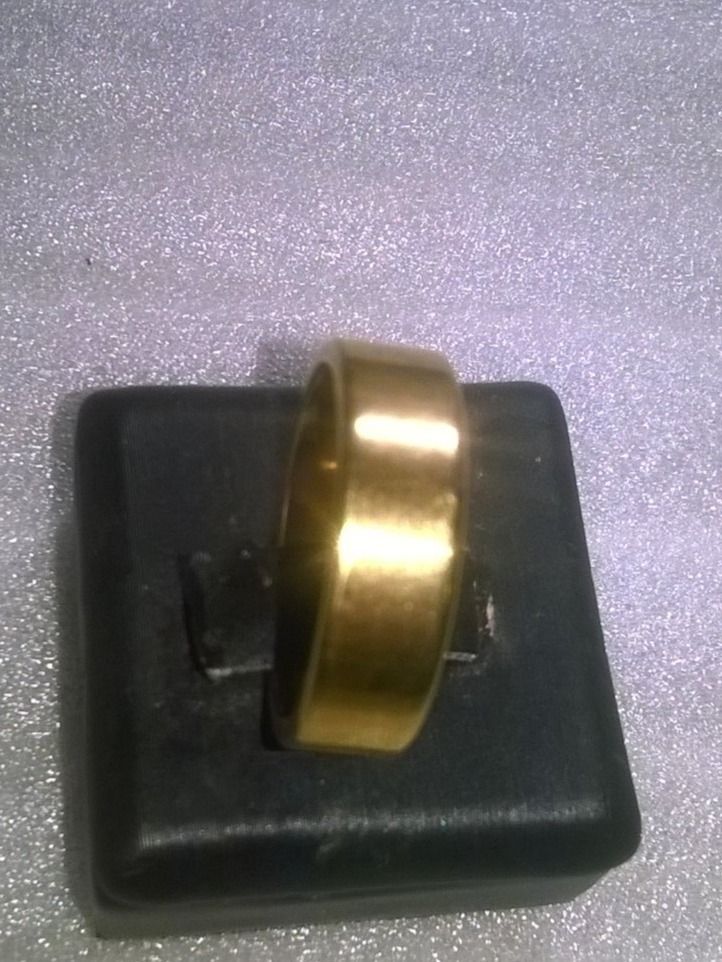 Anelli: RING EDELSTHAL VERGOLDET,,,GLANZIG – Nuovo (secondo la descrizione) da Basel venduto da bijoutrie_4