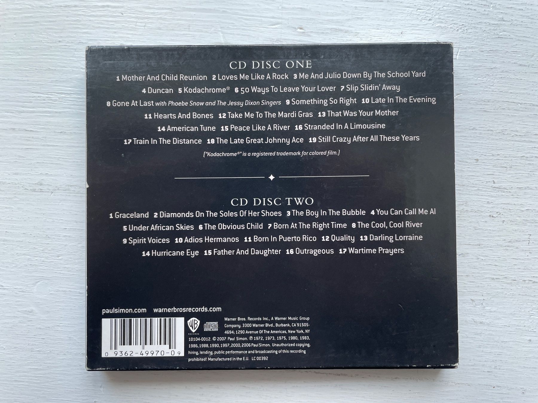 CD: Paul Simon - The Essential - Doppel-CD, 2006 – Usato da Zürich venduto da Andy_t71 1