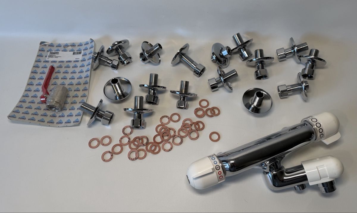 Kwc Docce: KWC Thermostat Duscharmatur Chrom Set – Nuovo (secondo la descrizione) da Rombach venduto da vir_2dsd