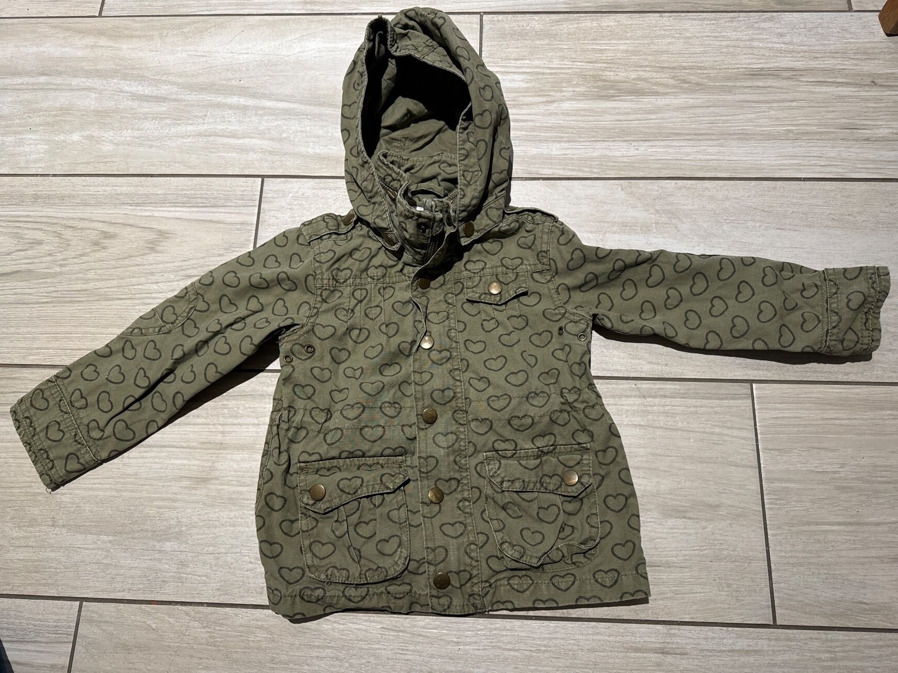 H&M Giacche & Cappotti: Mädchen Übergangsjacke Gr. 98, H&M – Usato da Dittingen venduto da Estrella46