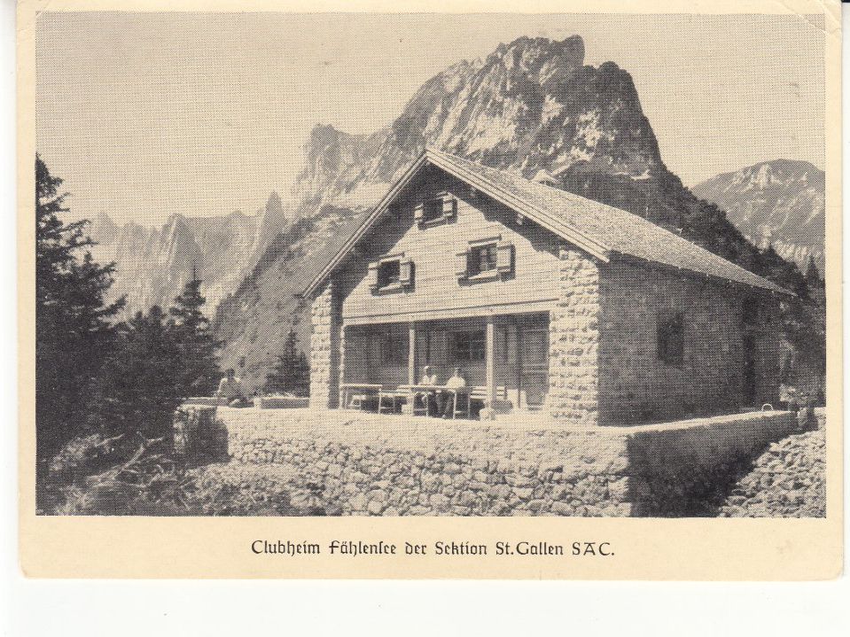 Ansichtskarten: Fählensee SAC ca. 1945 – Gebraucht aus Bürglen TG von StampGraf