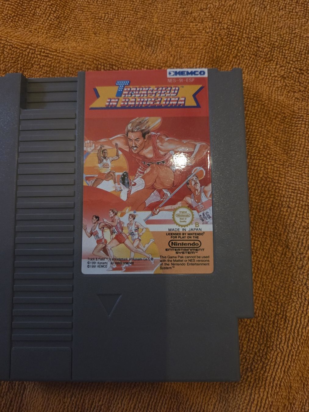 Nintendo Giochi: Track Field in Barcelona, Nes, testé – Usato da Lussery-Villars venduto da Rubis64