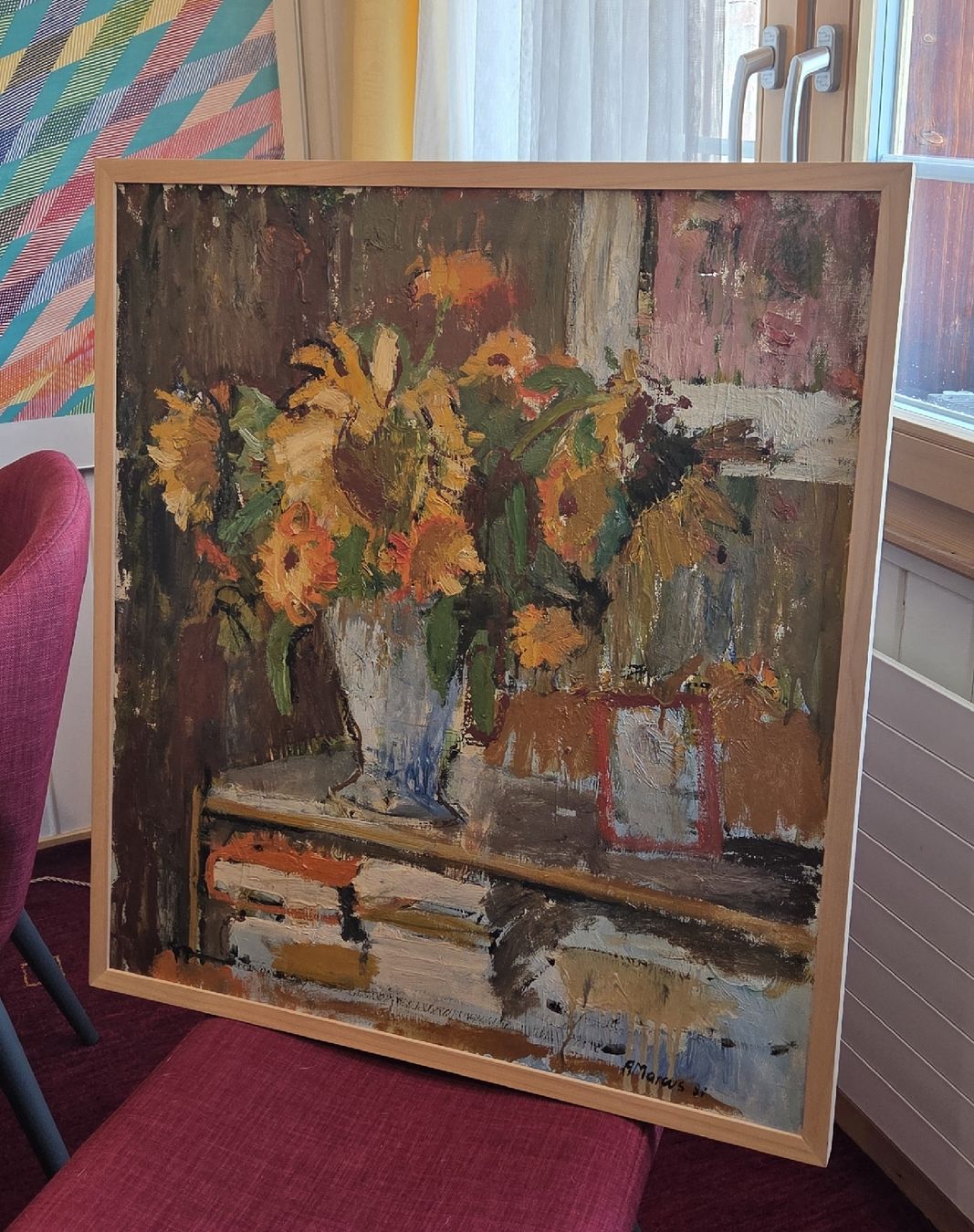 Dipinti: Original Ölgemälde  Maly Blume Marcus – Usato da Rehetobel venduto da hobirot01 1