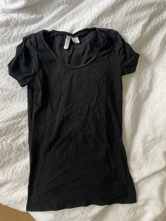 H&M T-Shirt schwarz Grösse XS