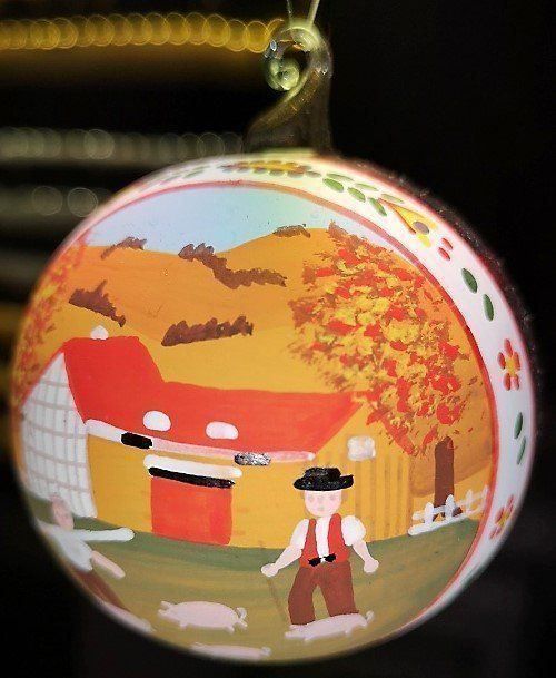 Tutte le decorazioni: Christbaumkugel Appenzeller Handbemalt – Nuovo e nell'imballaggio originale da Lutzenberg venduto da Pinschi01