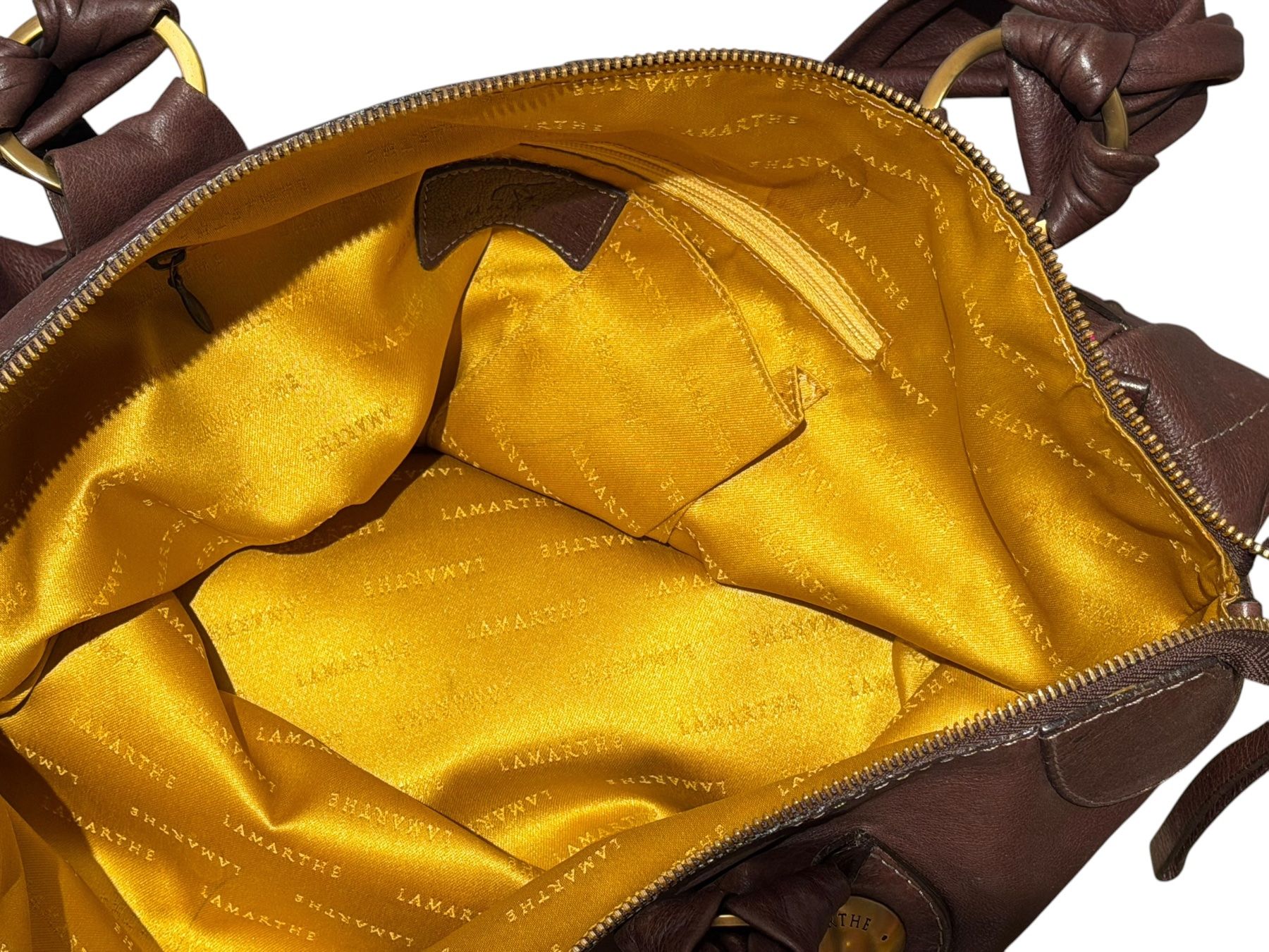 Sacs femmes: LAMARTHE LARGE BAG TASCHE ECHT LEDER BRAUN MEGA – D'occasion à LUZERN par modeundlifestyle 4