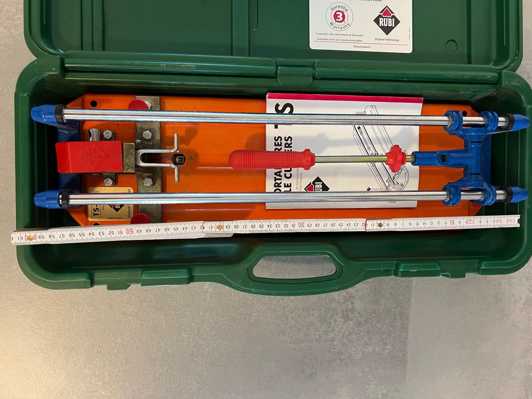 Tutti gli attrezzi: Fliesenschneider RUBI -TS—40 – Usato da Langenthal venduto da langenthal333 2